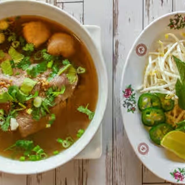 Pho Noodle Soup.
