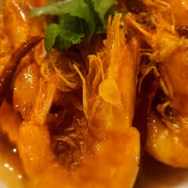 Tamarind Shrimp.