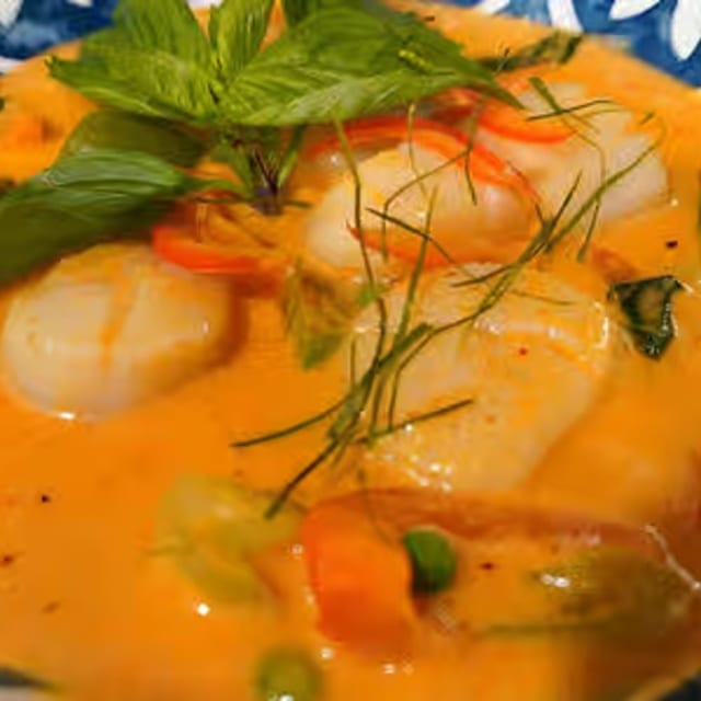 Panang Scallop.