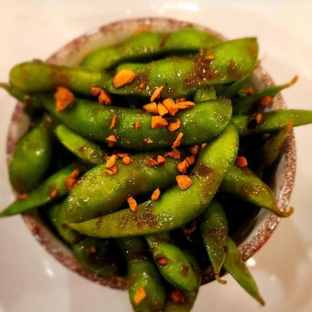 Spicy Edamame.
