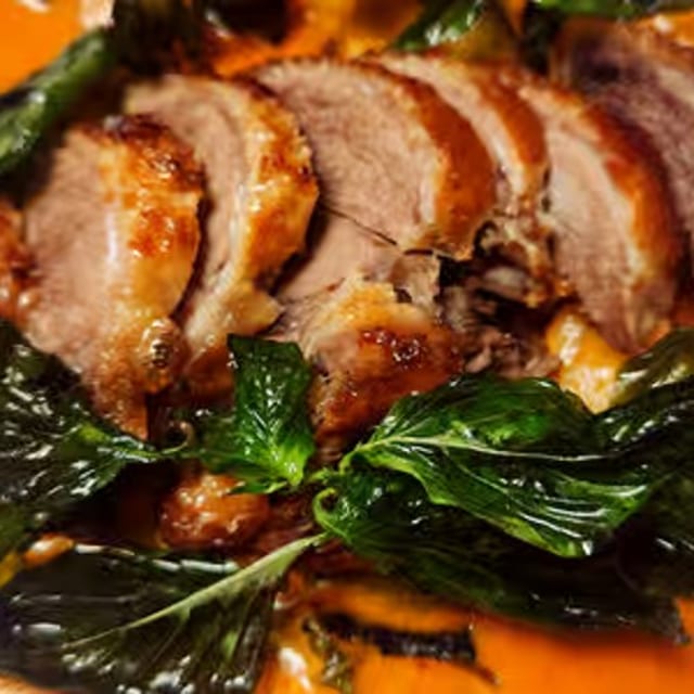 Duck Pineapple Curry.