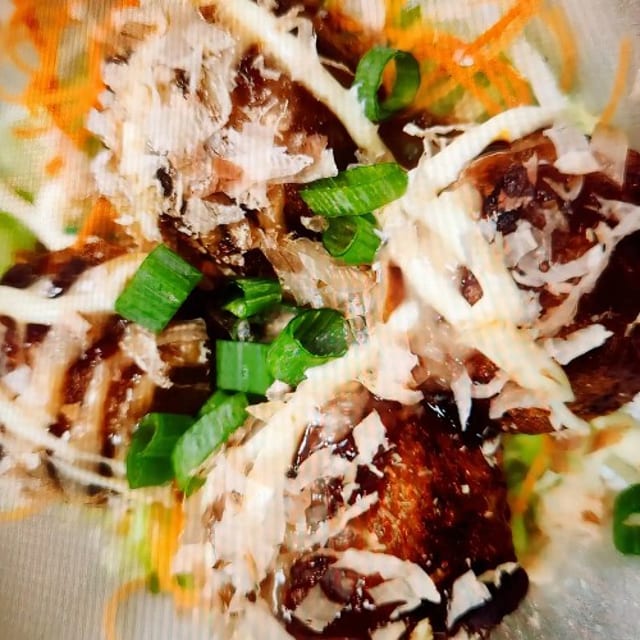 Takoyaki.