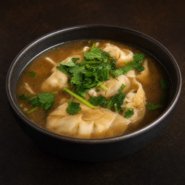 Thai Wonton Soup.