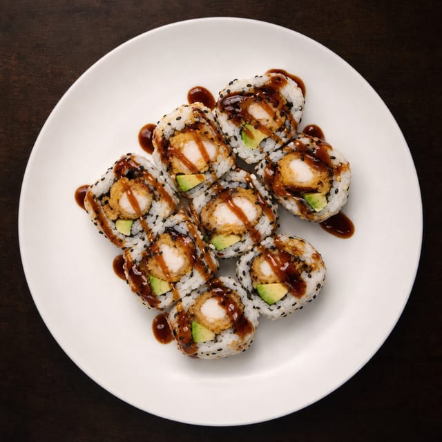 Chicken Tempura Roll.