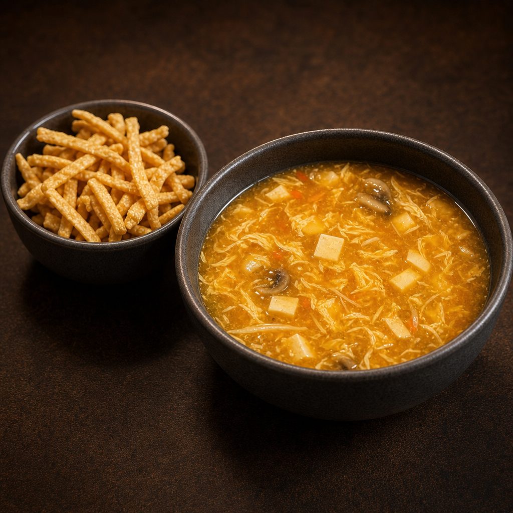 HOT & SOUR SOUP (Chinese Style).