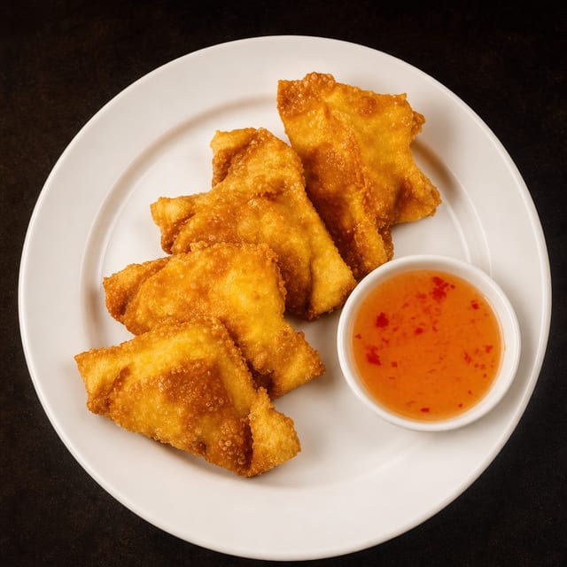 Krab Delight {Crab Rangoon} 5 Pcs.