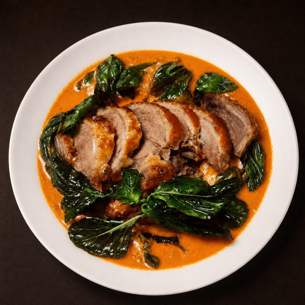 Duck Pineapple Curry.