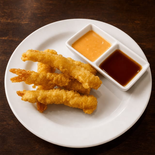 Shrimp Tempura.