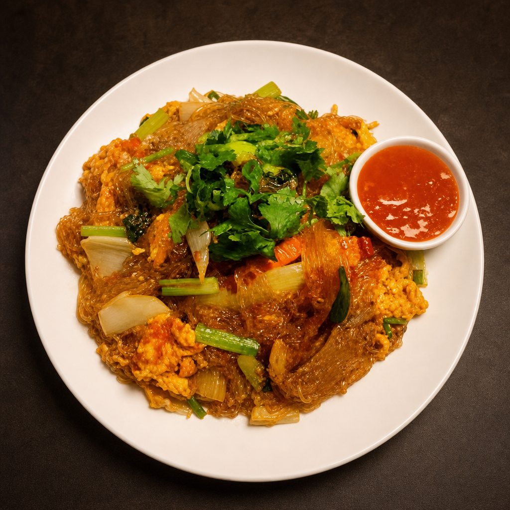 Suki Hang (Thai Sukiyaki Stir-Fry).
