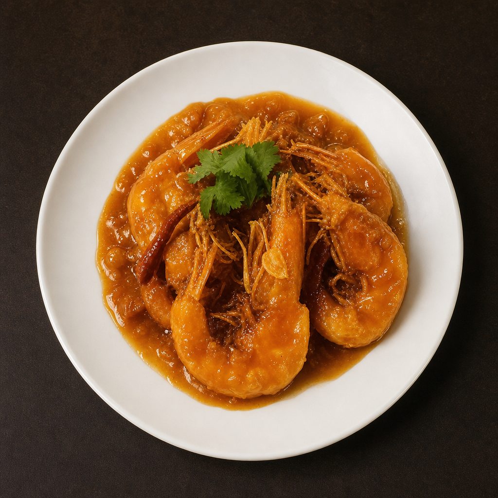 Tamarind Shrimp.