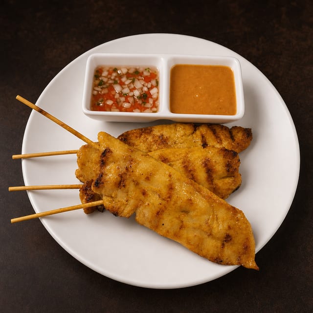 Chicken Satay (4 Sticks).