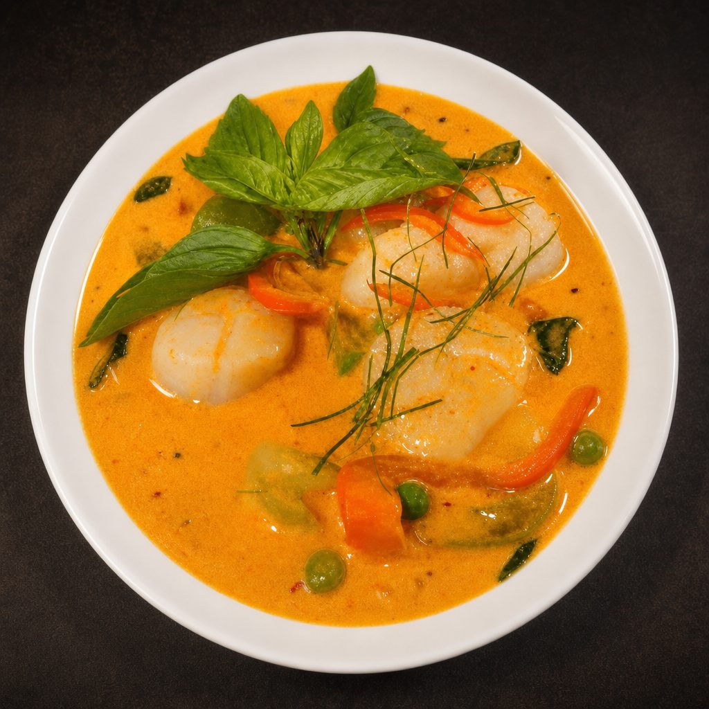 Panang Scallop.