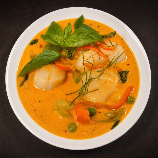 Panang Scallop.