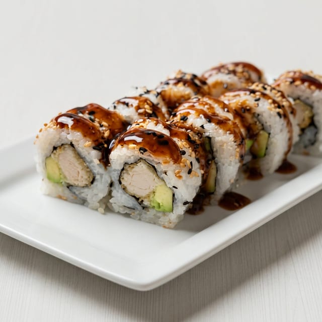 Chicken Tempura Roll.