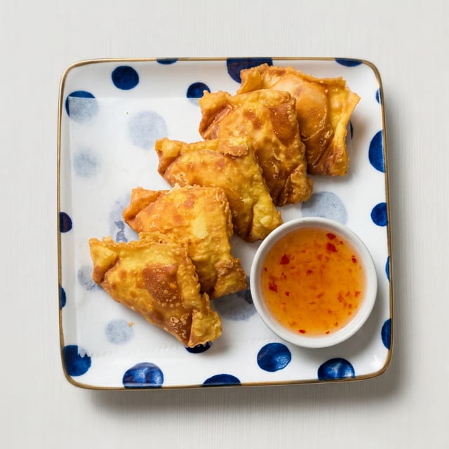 Krab Delight {Crab Rangoon} 5 Pcs.