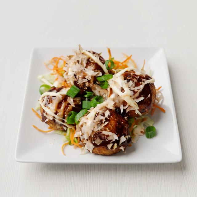 Takoyaki.